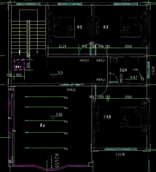 方正三層農(nóng)村自建房屋設(shè)計(jì)圖推薦，喜歡就趕緊建造吧！