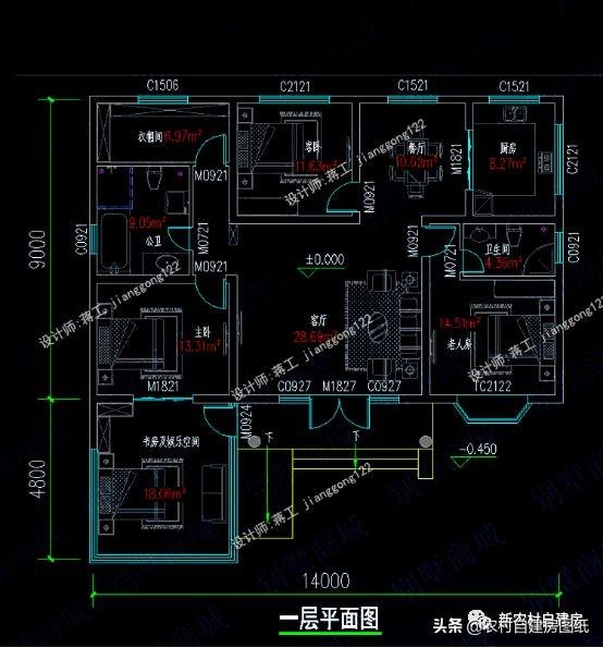 5款最受歡迎的一層自建房設計圖，第3款讓鄰居踏破門檻