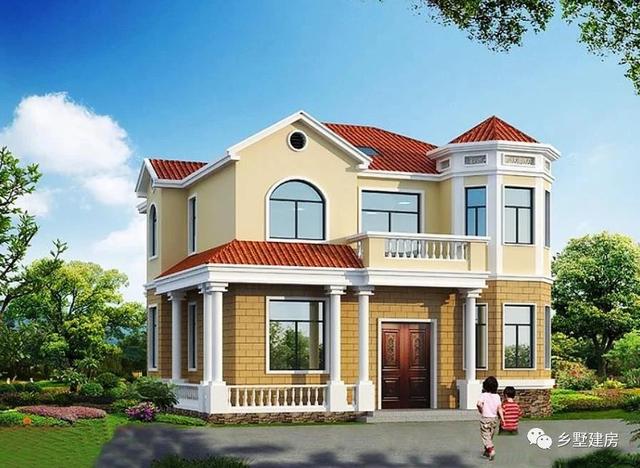 3款造價20萬的農村二層別墅設計圖，款款經典時尚，總有一套適合你！