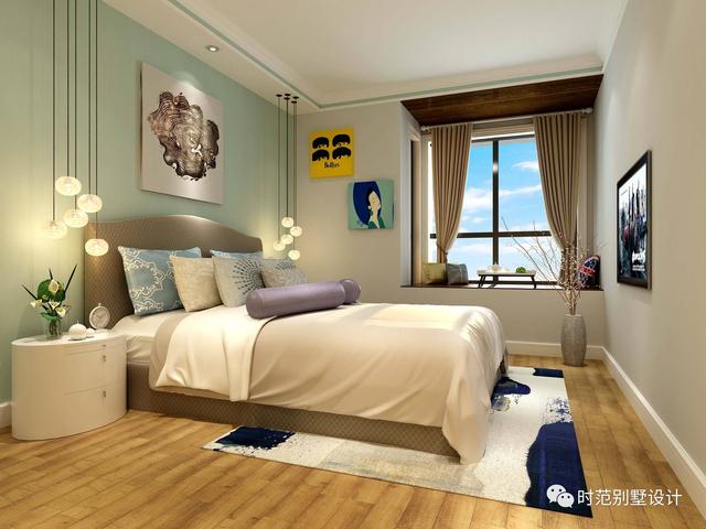 復式三層小別墅設計圖，9米小面寬帶陽光房，7室4廳，適合農村自建