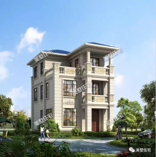 占地79平三層農村別墅設計圖，重新定義空間，小面積實現大驚喜