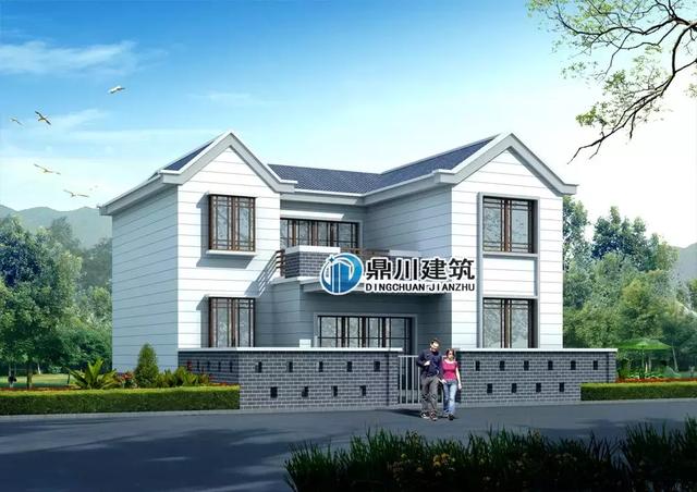 5套帶小院的中式小別墅設計圖，鐘靈毓秀宛若一幅山水畫