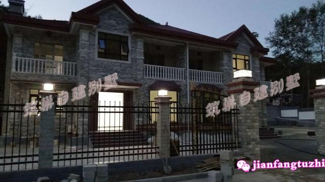 農村兄弟曬房，二層雙拼別墅設計圖，獨樂樂不如眾樂樂！