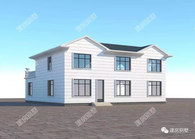 新中式風(fēng)格鄉(xiāng)村自建房推薦，復(fù)古有韻味，兩棟很有味道的住宅