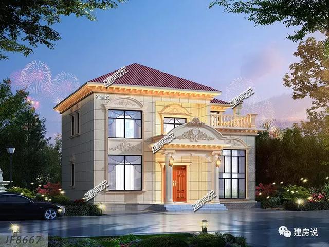 漂亮別墅設計圖，28萬就能建，搶手！非常搶手！