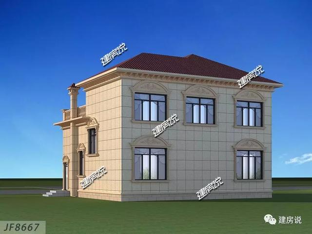 漂亮別墅設計圖，28萬就能建，搶手！非常搶手！