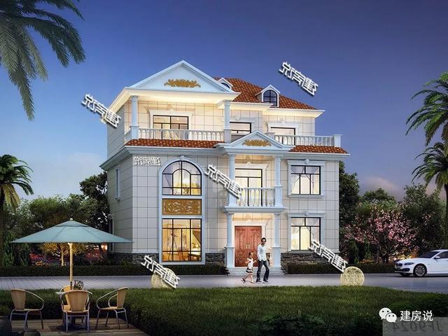 漂亮別墅設(shè)計圖，花43萬建，新年新氣象，開運一整年