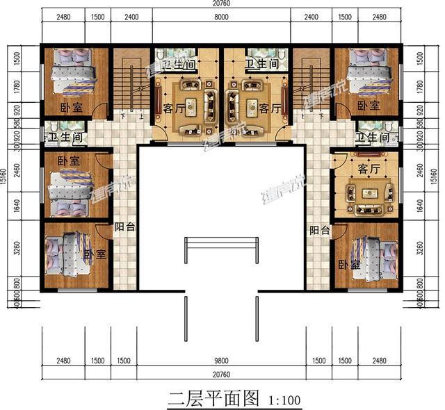 超贊的中式別墅設計圖，建棟在村里好風光，人人豎起大拇指！