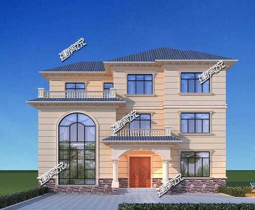 農村最漂亮三層別墅設計圖，圖紙看了快收藏，開春就建房