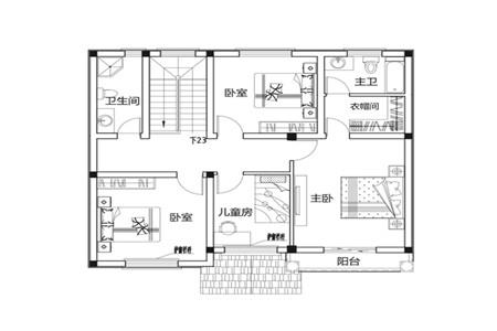 3款造價30萬的農村二層房屋設計圖，風格多樣，總有一款是你的愛！