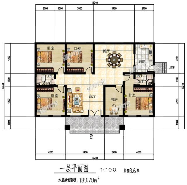 7款實(shí)用一層別墅設(shè)計(jì)圖，最低造價(jià)19萬，你值得擁有