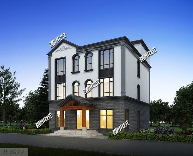 3層別墅設計圖推薦，童先生建了棟給父母，村里人十分眼紅，天天去串門