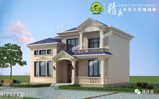 二層別墅設計圖，120㎡30萬可建，你說劃算不劃算？