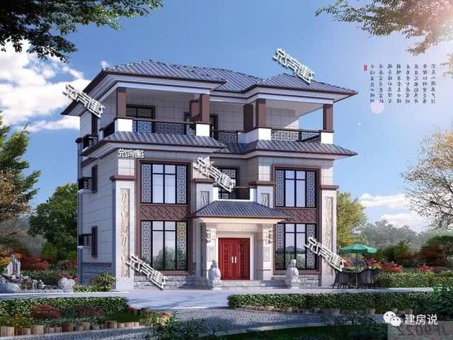 125㎡新中式別墅設計圖，經典又實惠，好戶型，歡迎收藏！