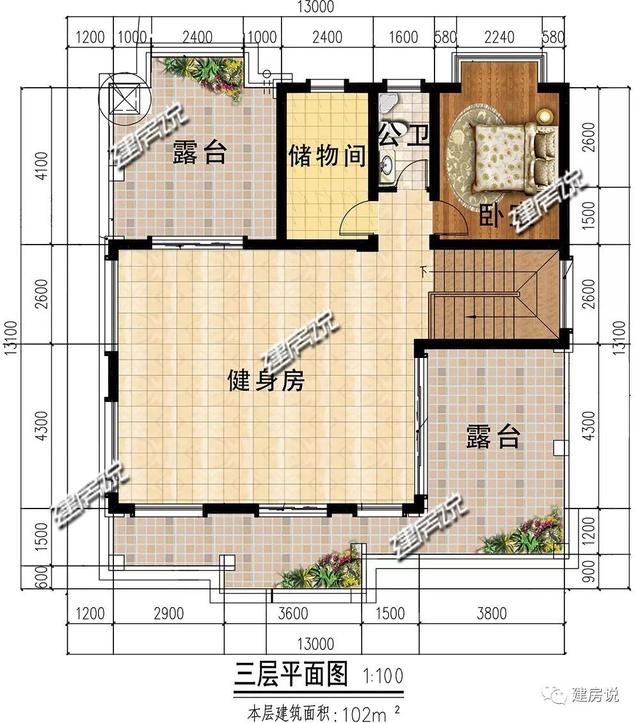3層別墅設計圖，選這款，實用又上檔次，完全不輸大豪宅