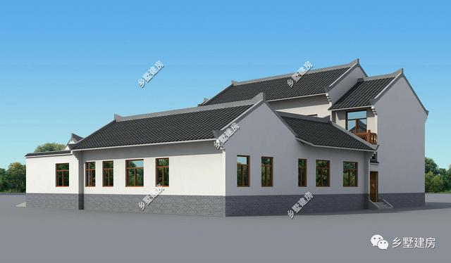 21X21米四合院別墅設計圖，舒適大氣，是最好的天人合一！