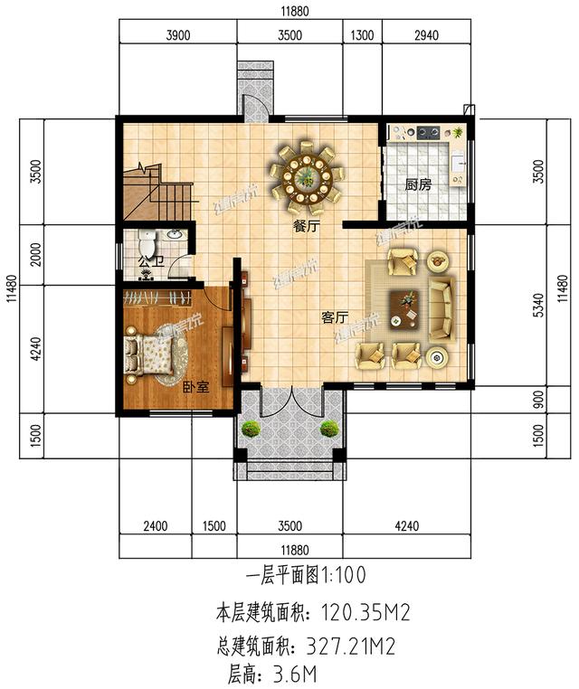 120平豪宅設計圖，我來教你用最少的錢，建最好的房子