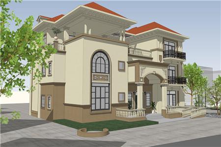 農村三層歐式別墅設計圖，不僅看起來很氣派，住著也寬敞、舒服