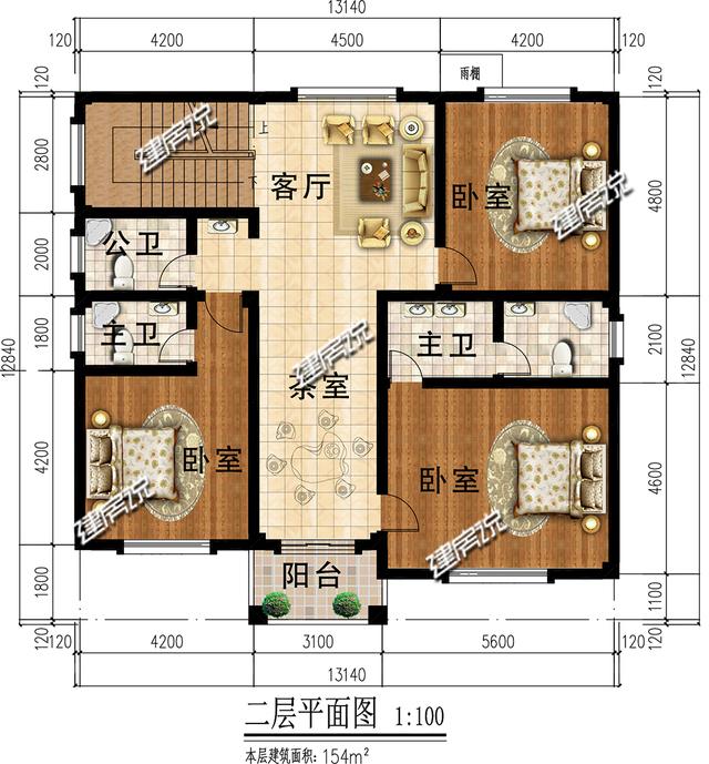 這棟三層歐式別墅設(shè)計圖深受農(nóng)村歡迎，蓋好了人人羨慕不已