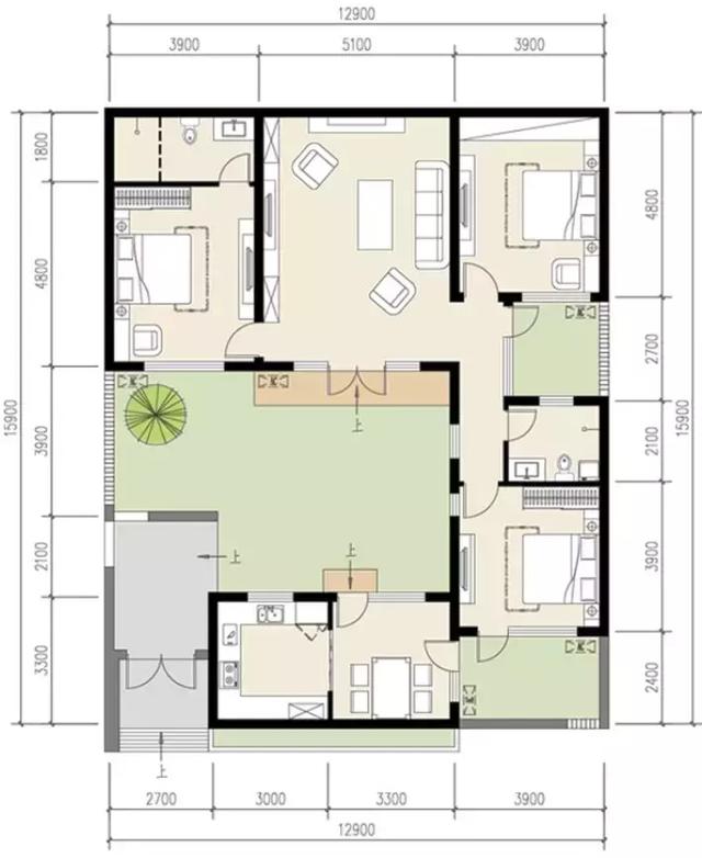這樣的別墅設計圖建出來，才是新農村想要建設的別墅