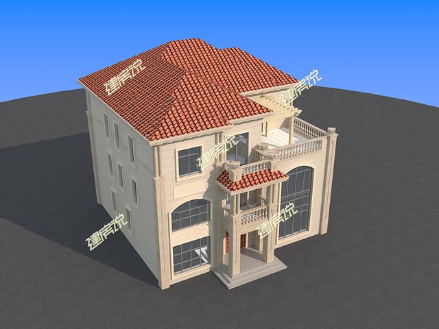 精美三層別墅設(shè)計(jì)圖，湖南小伙60萬(wàn)建，主體剛落成村里人都說(shuō)氣派，圖紙快快收藏好