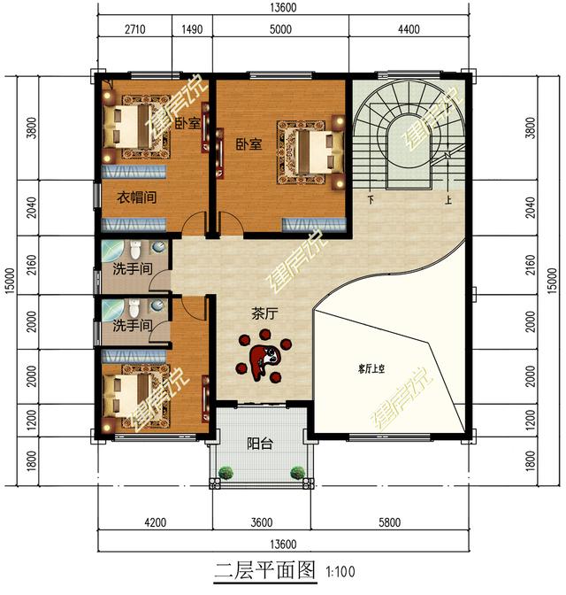 精美三層別墅設(shè)計(jì)圖，湖南小伙60萬(wàn)建，主體剛落成村里人都說(shuō)氣派，圖紙快快收藏好