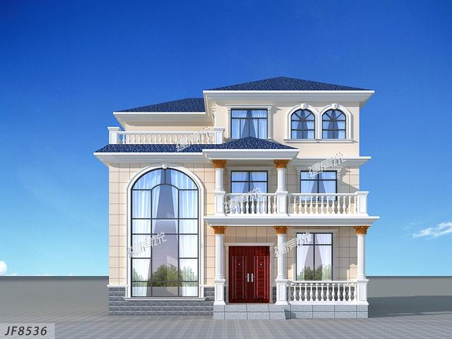 3層別墅設計圖，建成這樣，再也不用擔心娶不到媳婦，門都要被踏破