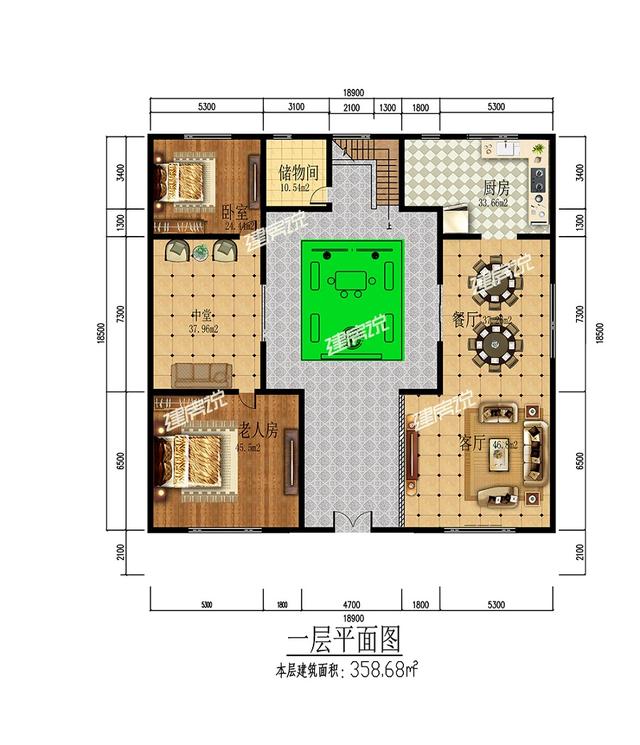 新中式別墅設(shè)計圖，溫州20多歲小伙，花100萬建了棟，把福建人比下去了