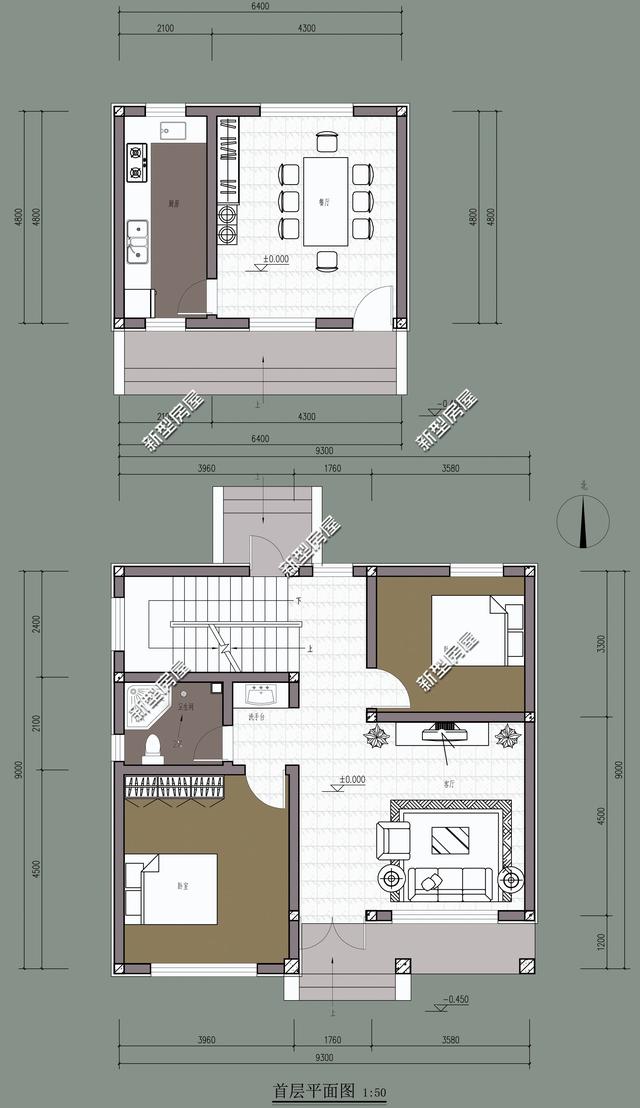 9套農村漂亮實用自建房設計圖，主體30萬就能建成，你選哪套？
