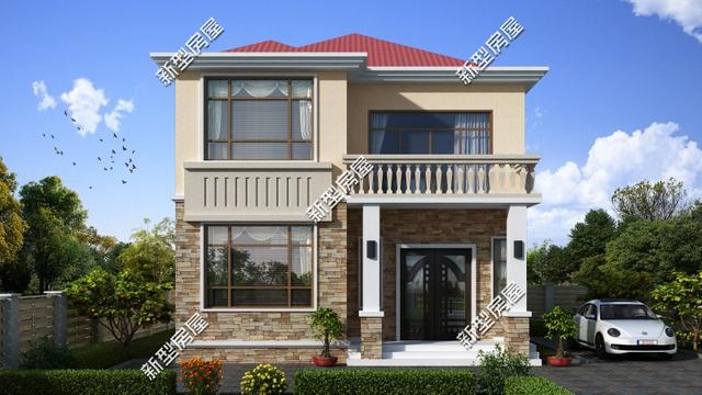 9套農村漂亮實用自建房設計圖，主體30萬就能建成，你選哪套？