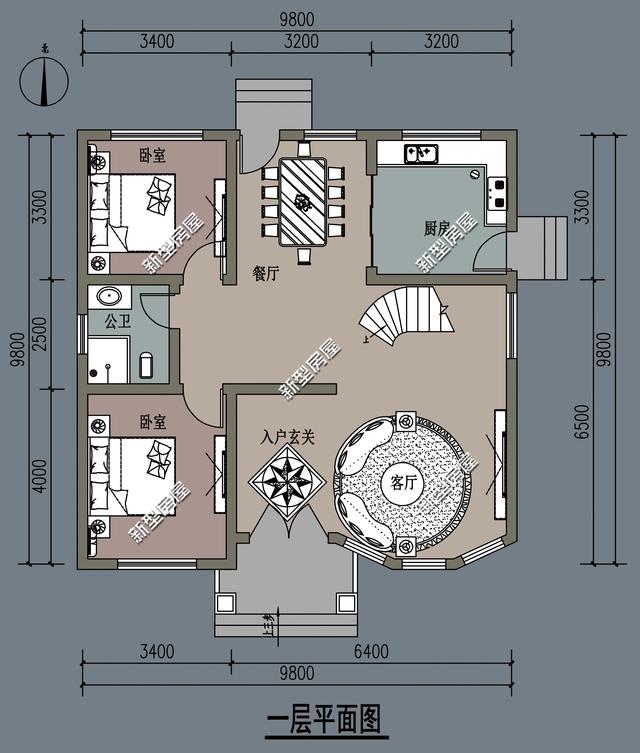 9套農村漂亮實用自建房設計圖，主體30萬就能建成，你選哪套？