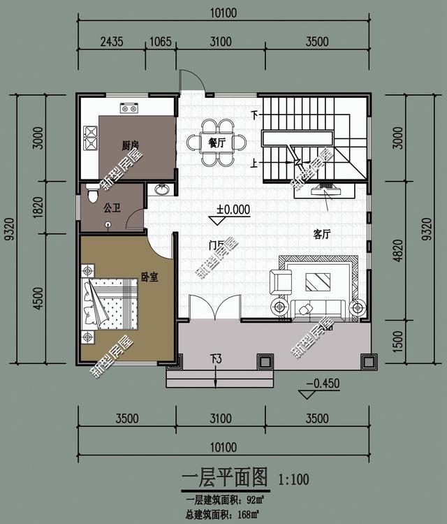 9套農村漂亮實用自建房設計圖，主體30萬就能建成，你選哪套？