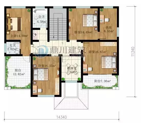 5套別墅設計圖，建出來超霸氣，是你們想要的戶型，19年建房的快收藏