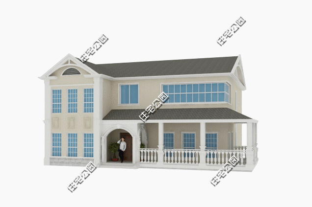 二層別墅設(shè)計圖推薦，河南農(nóng)村自建2層4室3廳農(nóng)村房，30萬的造價能蓋起來嗎？