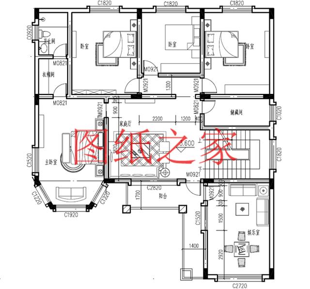開間15米的三層別墅設計圖，美觀大氣、舒適實用，造價50萬左右！