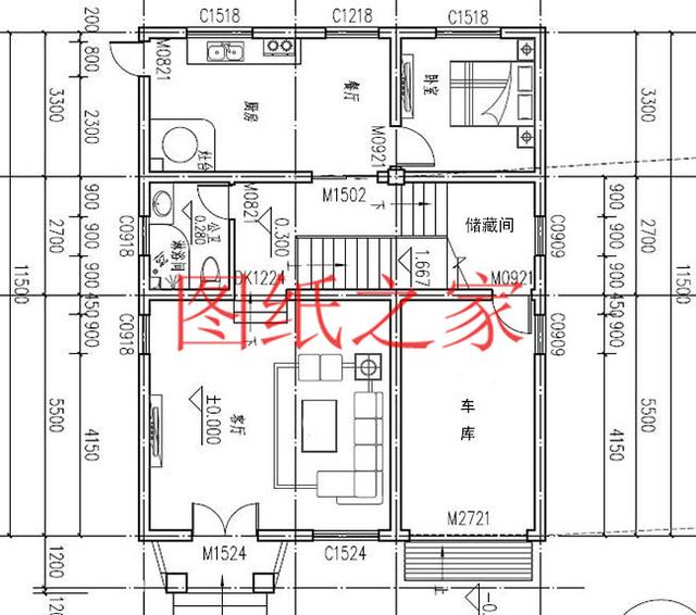 100平米四層別墅設(shè)計設(shè)計圖，開間9米精致漂亮，可以說是小戶型大功能！