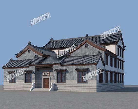 最牛四合院設計圖，廣東靚仔蓋了棟，成全村焦點，鄰居羨慕天天來串門