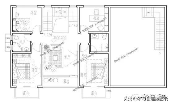 11×9米新中式農(nóng)村別墅設(shè)計(jì)圖，古色古香，一般人建不了
