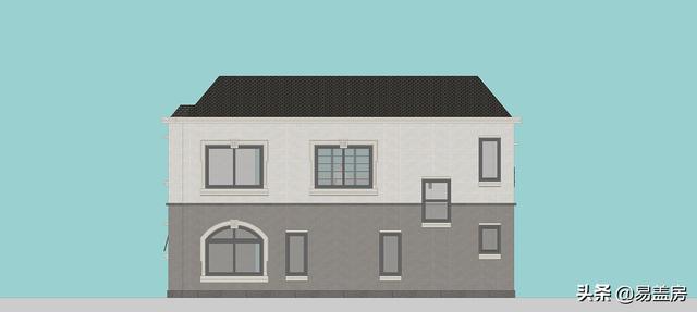 長沙2層歐式別墅設(shè)計(jì)圖，宅基地小也不怕！小體量也有大空間