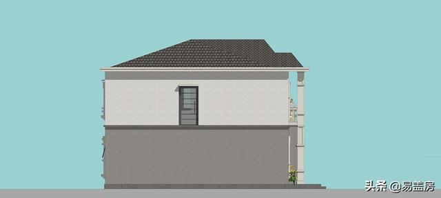 長沙2層歐式別墅設(shè)計(jì)圖，宅基地小也不怕！小體量也有大空間