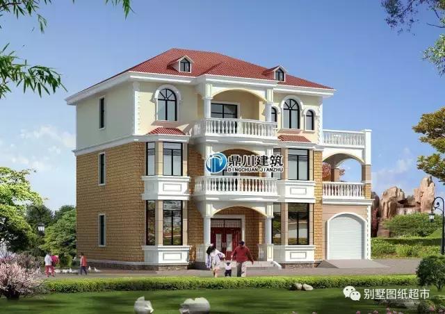 5款三層小別墅建成案例及設(shè)計(jì)圖，建房就要這樣建，第二款最經(jīng)典！