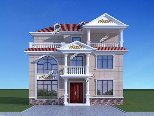 最漂亮別墅設(shè)計(jì)圖，湖南兩兄弟建村里惹全村人羨慕，隔壁村都繞路來(lái)看