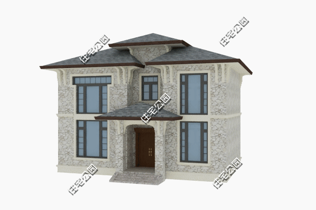 新款別墅設計圖，為啥很多人不回農村住，也要在老家蓋一棟大房子？這下終于明白了