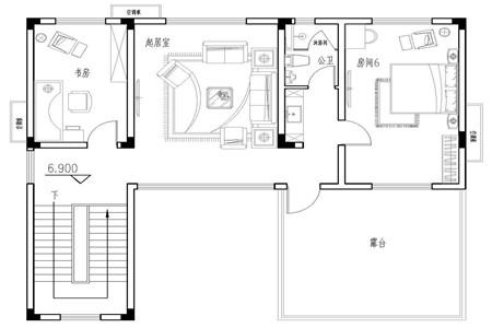 2026年新款中式風格農村三層別墅設計圖，外觀好，空間大