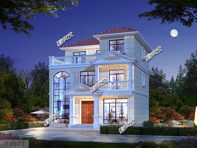 最漂亮的農村別墅設計圖，第一眼很驚艷，看過的人都說好