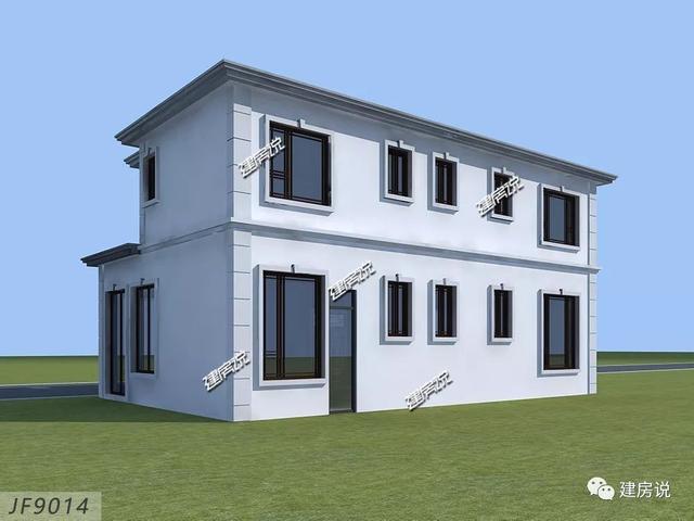 好看又實用的二層別墅設計圖，外觀新穎，戶型與眾不同