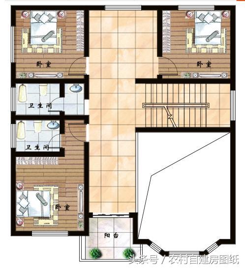 幾套20萬30萬40萬預算的別墅設計圖分享給你們，建出來一定很漂亮