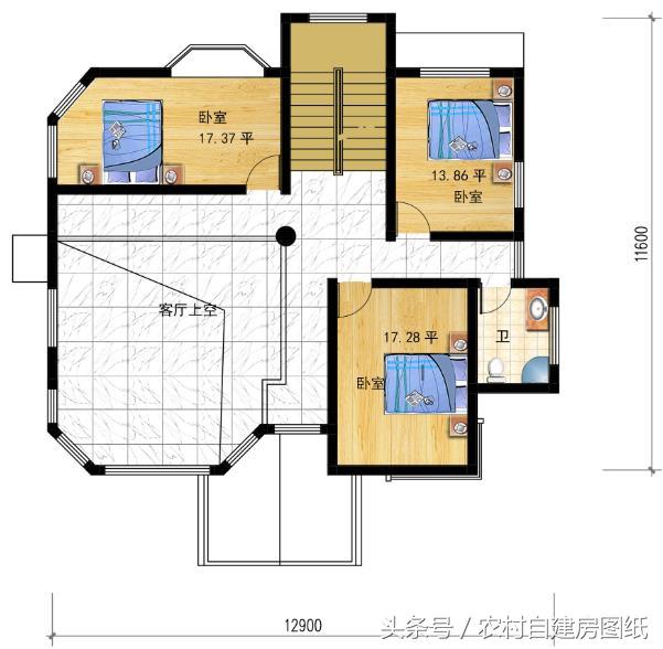 幾套20萬30萬40萬預算的別墅設計圖分享給你們，建出來一定很漂亮