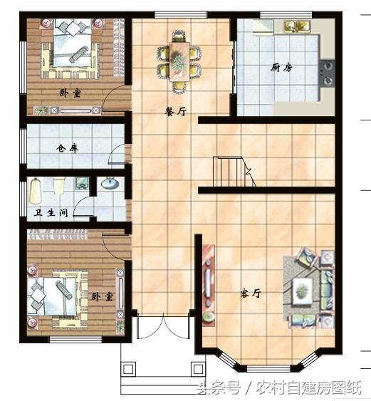 幾套20萬30萬40萬預算的別墅設計圖分享給你們，建出來一定很漂亮