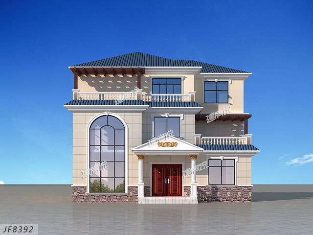 農村實用又漂亮的別墅設計圖，給自己定個小目標，未來的你一定要有